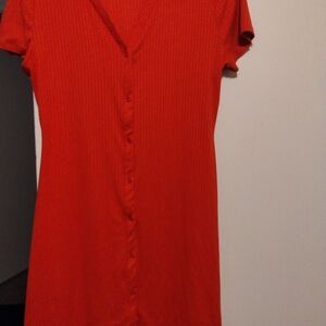 Harlow & Rose Button-Down Dress Size Medium/ Midi